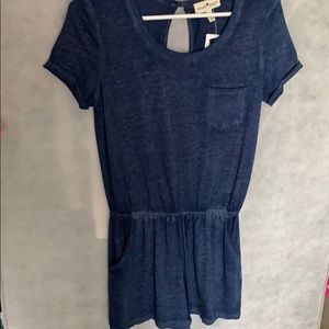 Cute navy blue romper
